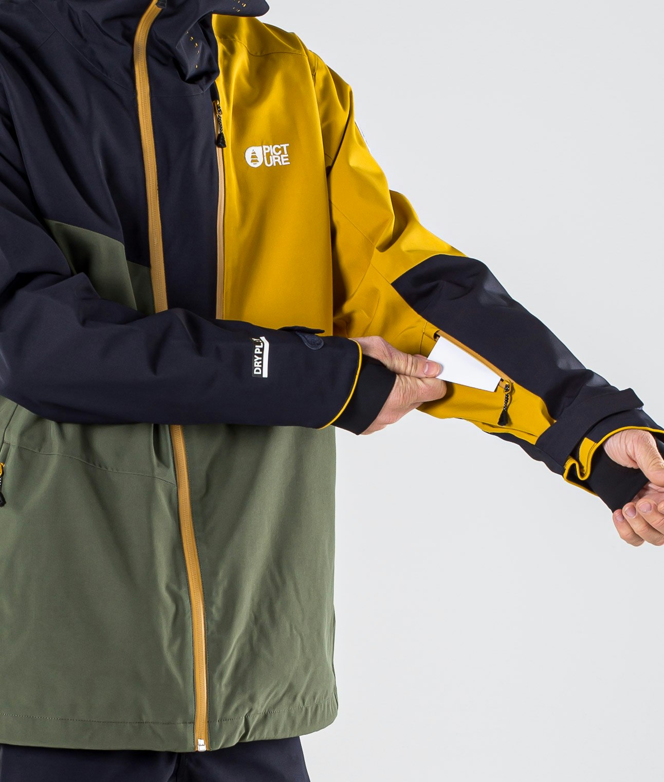 PICTURE Snowboard Skijacke Winterjacke ALPIN Jacke 2021 lichen green Schneejacke PICTURE Snowboard Skijacke Winterjacke ALPIN Jacke 2021 lichen green Schneejacke